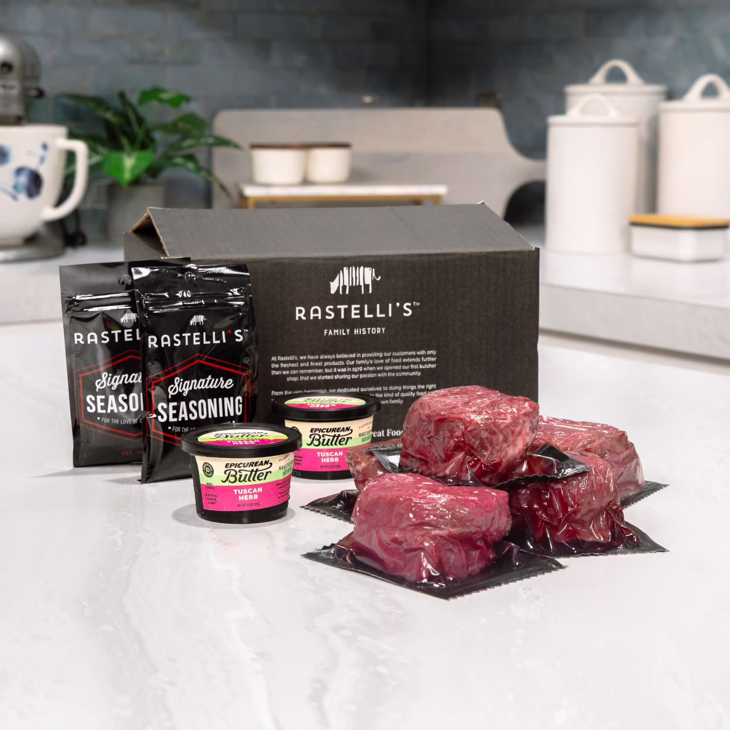 Rastelli's Angus Beef Filet Mignon with Tuscan Herb Butter, 16 x 8 oz — product image 2