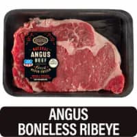 Choice Boneless Angus Ribeye Beef Steak — product image 1