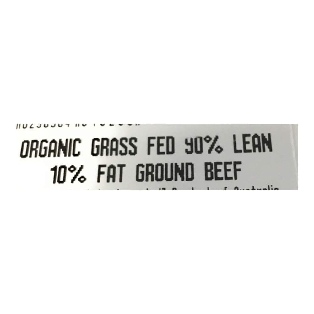 Organic Ground Beef 93% Lean/ 07% Fat — product image 1